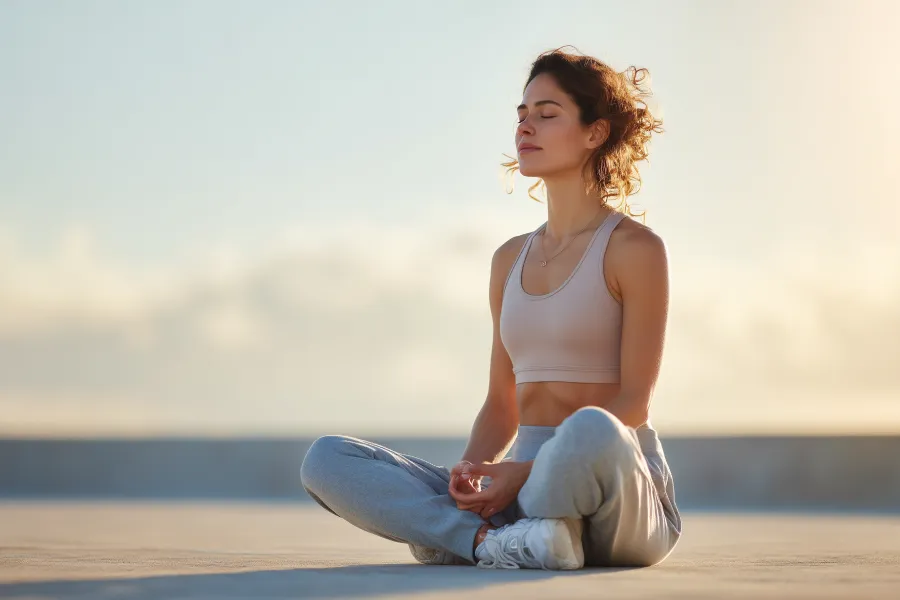 Stress relief breathing